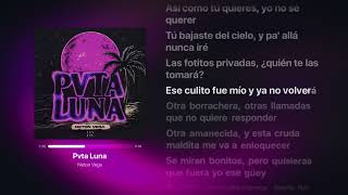 Pvta Luna – Neton Vega - Letra Completa