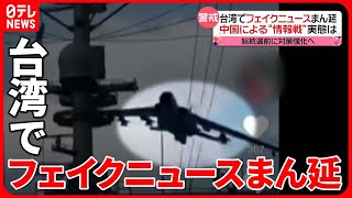 【台湾でまん延】中国が“偽情報を拡散”…民間団体が“真意を検証” 対策強化へ