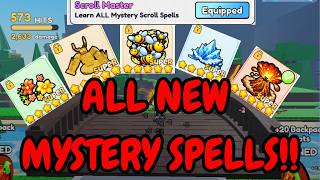 How to Get All the New Mystery Spells in Roblox ✨Simple Spells!! + Showcase!!