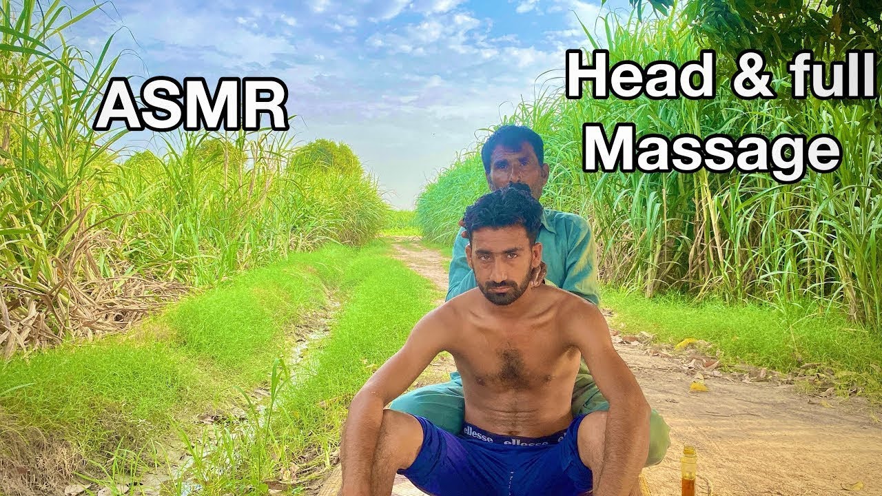 ASMR full body massage