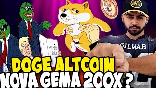 DOGE ALTECOIN | MAS QUE UMA MEMECOIN É UM PROJETASSO! PRE-VENDA ABERTA COM CHANCES DE 100X !