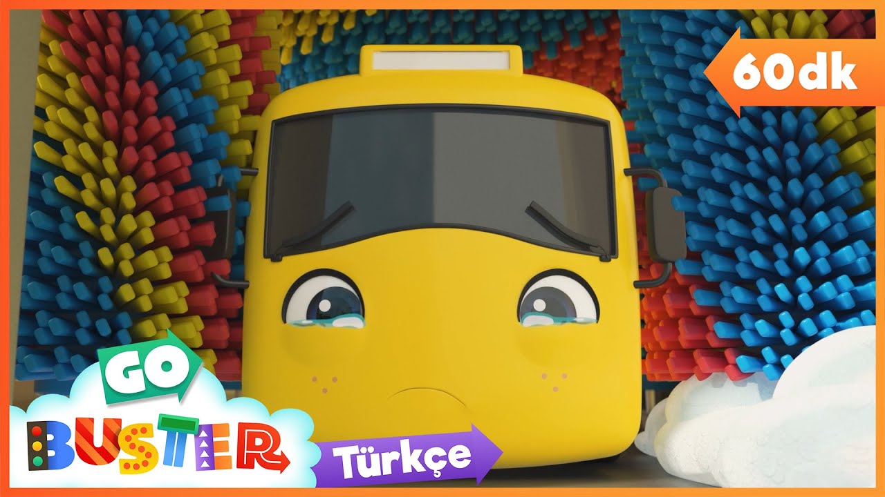 Araba Yıkamada Sorun 🧹Süper Arkadaşlar | Go Buster Türkçe - Çocuk Çizgi Filmleri