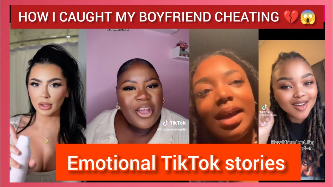 TIKTOK HEARTBREAKING STORIES HOW LADIES CAUGHT THEIR MAN CHEATING 💔😱