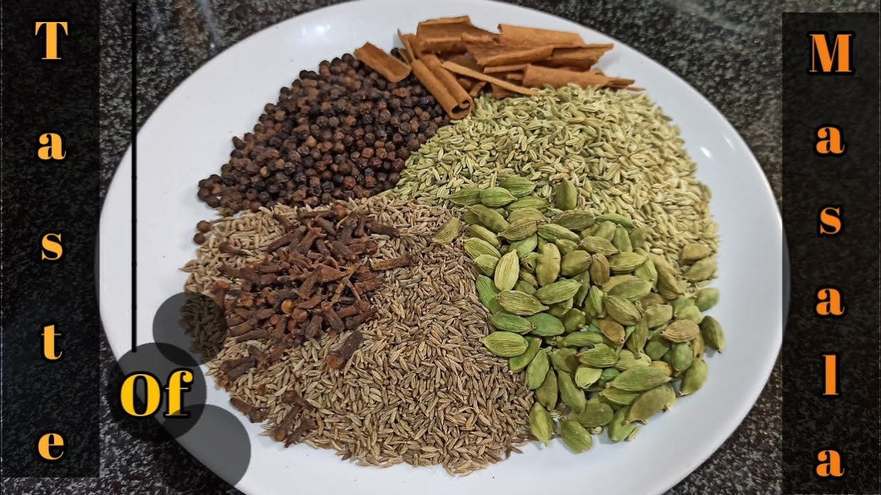 Garam Masala Taste Of Masala Easy Garam Masala Tamil.... YouTube