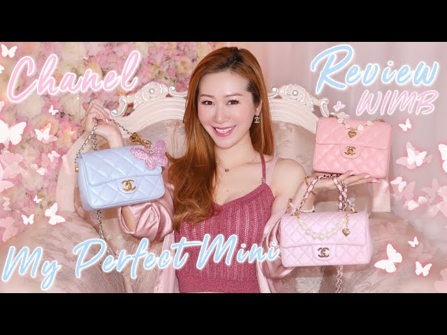 CHANEL MY PERFECT MINI REVIEW 🦋 WORTH THE $$? PROS & CONS, COMPARISON,  WEAR & TEAR + WIMB 💖 LINDIESS 