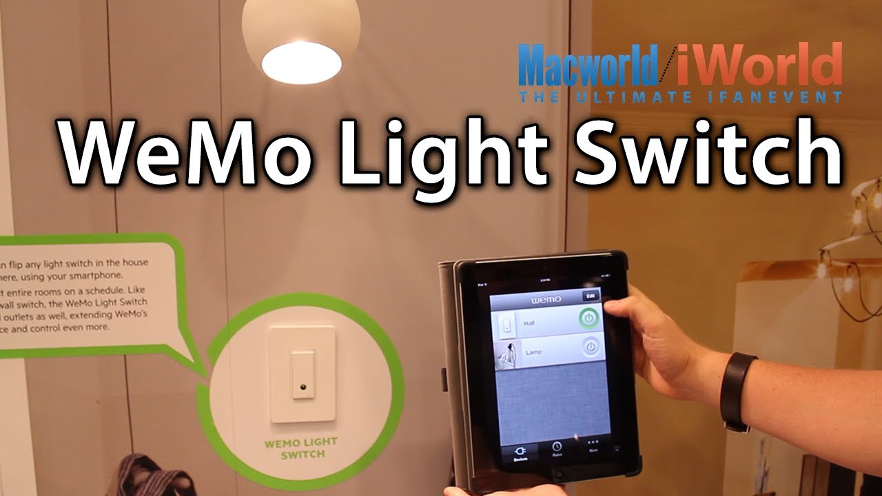 Macworld Iworld 2013 Belkin Wemo Light Switch Ios Controlled Light Switch