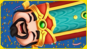 🐍 WORMSZONE.IO |#24 GIANT SLITHER SNAKE TOP 01 / Epic Worms Zone Best Gameplay! | Globlal Gamerz