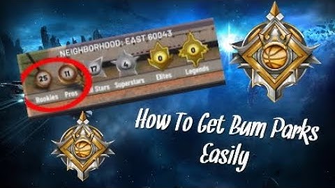 NBA 2k20 HOW TO GET BUM PARKS EASILY *ALL ROOKIES*