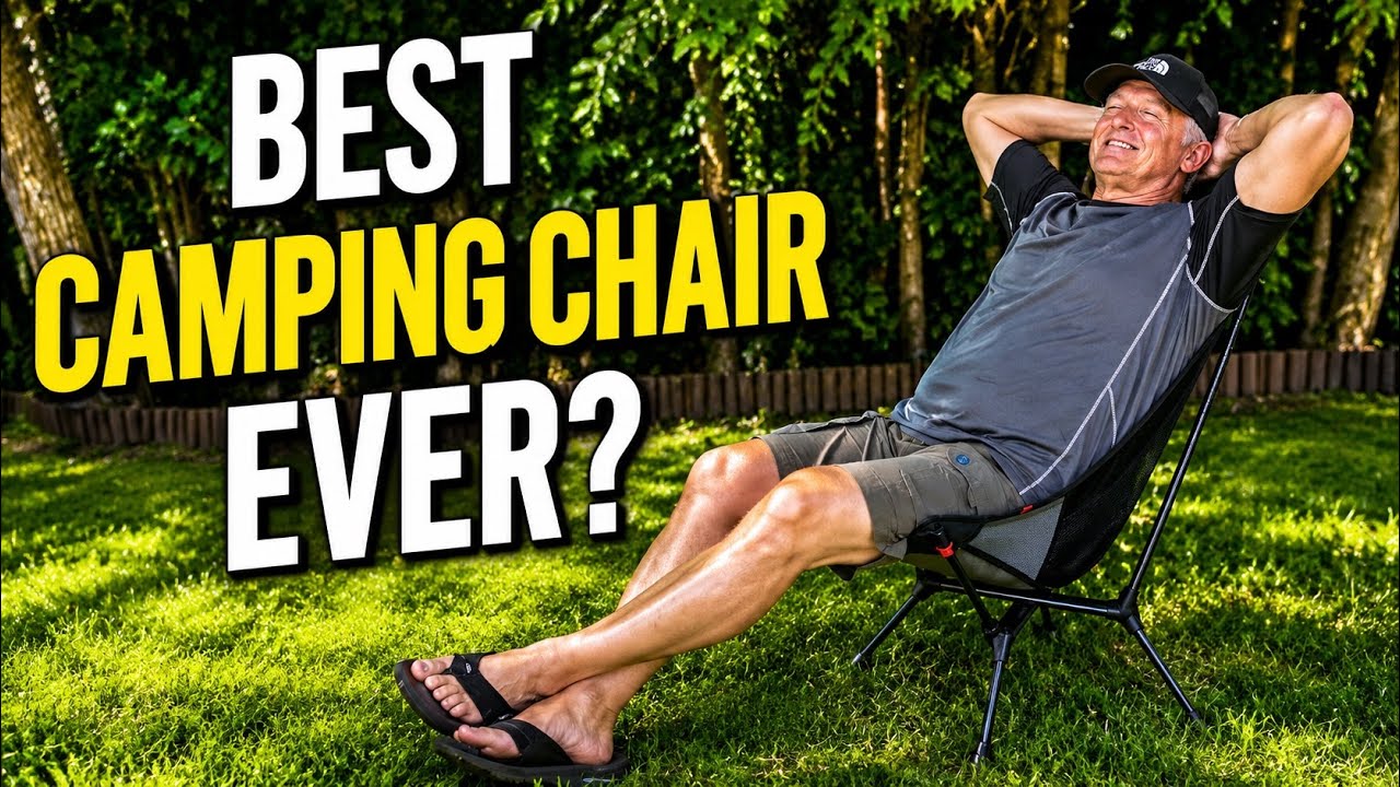 Decathlon Quechua Low Camping Chair 900 XL - Mixed Views! - YouTube