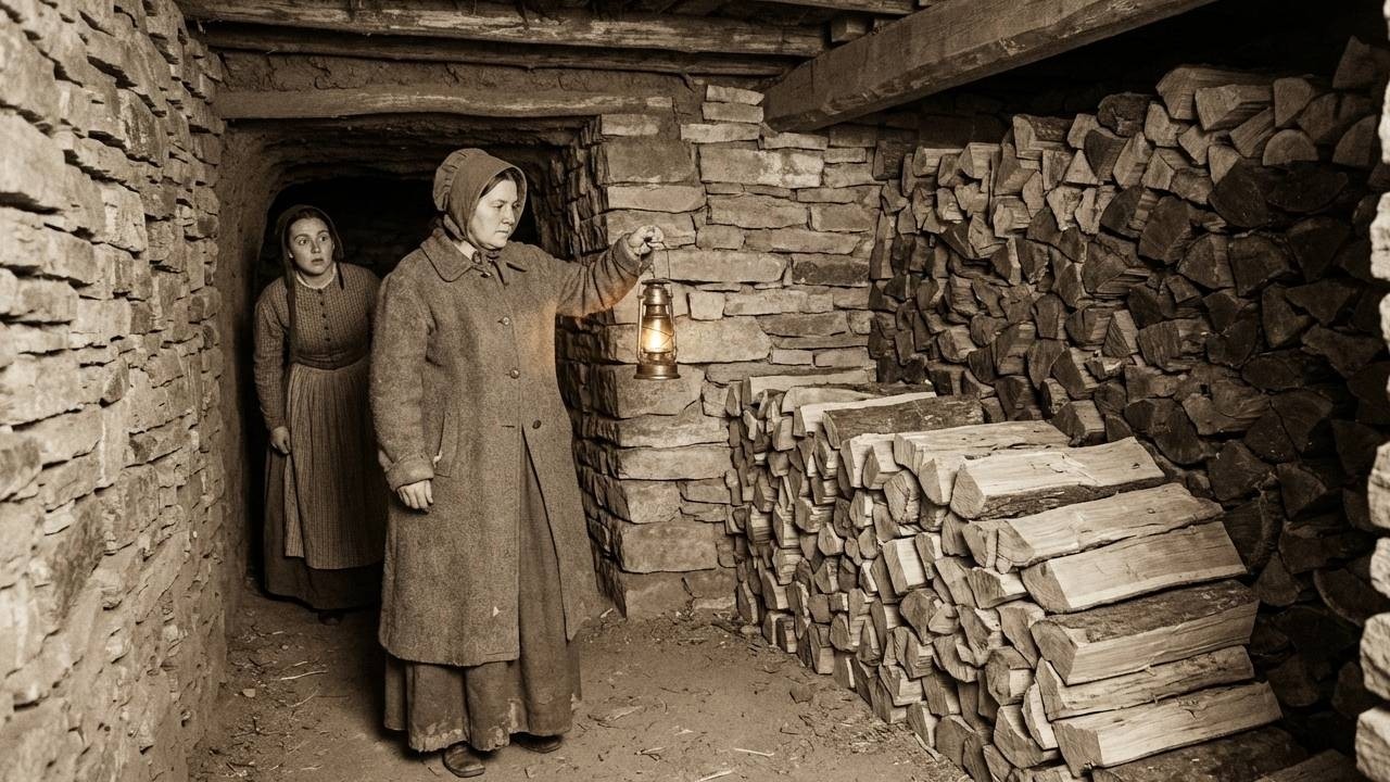 Everyone Said She Was Crazy for Building a Hidden Firewood Shelter — Until the Cold Season Arrived