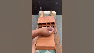 The simplest slab system ever 🧱⚙️Bricks, rebar and brains —. #USA #SmartConstruction #BuildingHack