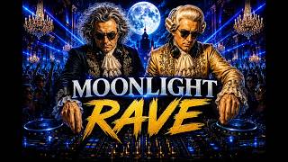 Beethoven & Mozart Moonlight Rave 2026 🌙 Classical Techno Festival | 4K