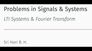 Time Scaling Convolution Properties of Fourier Transform in LTI Systems