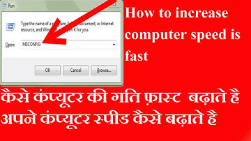 Speed up Any Computer Laptop and Windows 7 8 Vista/XP ✌