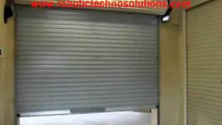 Manual and Automatic roll up door video RTS