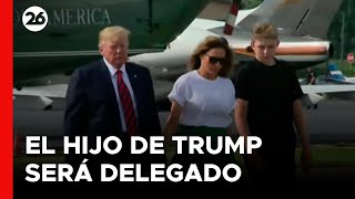 EEUU | Barron Trump, el hijo menor del ex presidente, será delegado por Florida