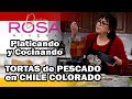 TORTAS de PESCADO en CHILE COLORADO | Receta | Doña Rosa Rivera Cocina