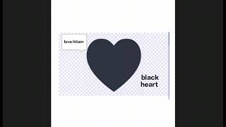 Arti emoji love hitam (black heart) arti emoji love hitam(black heart).