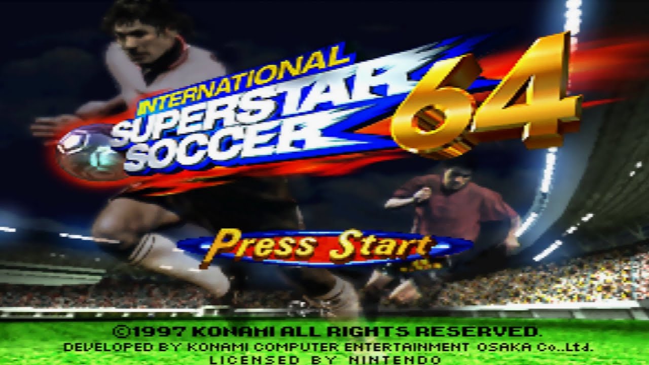 Nintendo 64 International Superstar Soccer 64 ISS 64 Box -  Hong Kong