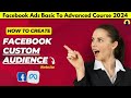 How To Create Facebook Custom Audience || Facebook Custom kaise Baniye
