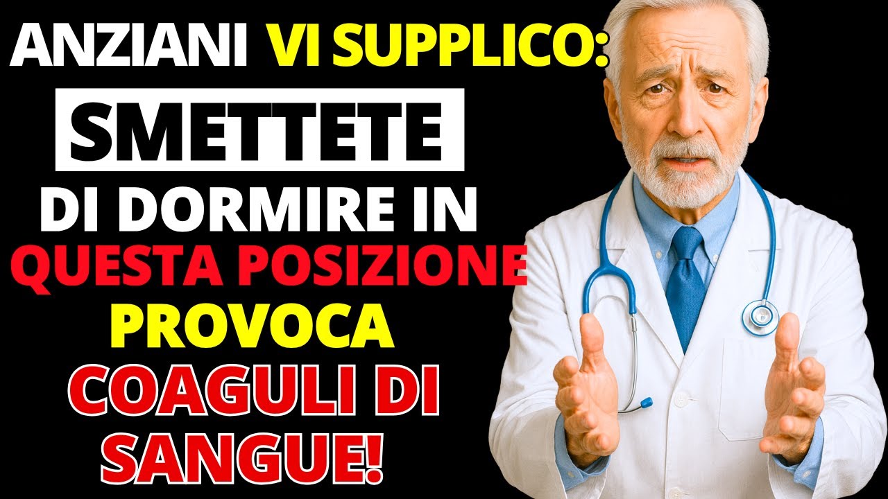 Sono Sconvolto: Questa Posizione Durante il Sonno Aumenta il Rischio di Ictus Notturno | SALUTE 60+
