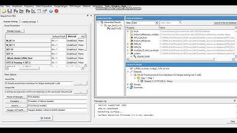 Modelling high cycle fatigue for reinforced concrete beam in Abaqus