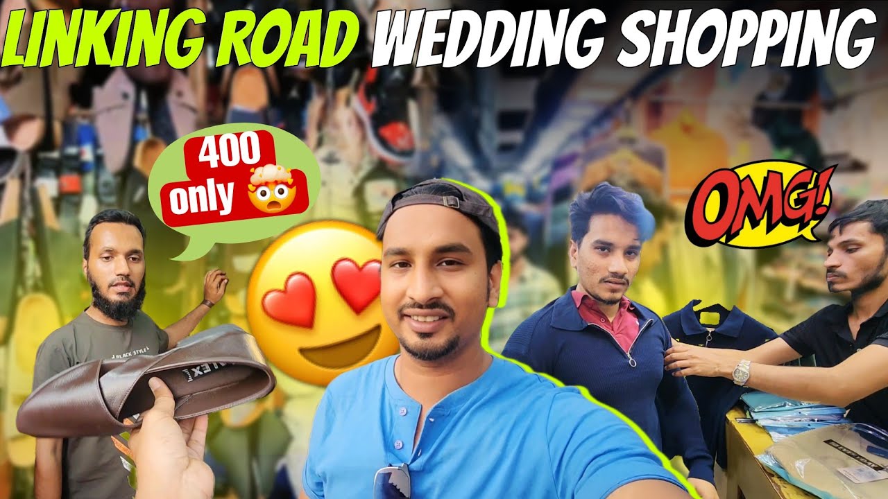 Wedding Shopping at Linking Road Bandra | Shoes, Mojdi & Wedding Outfits 😍