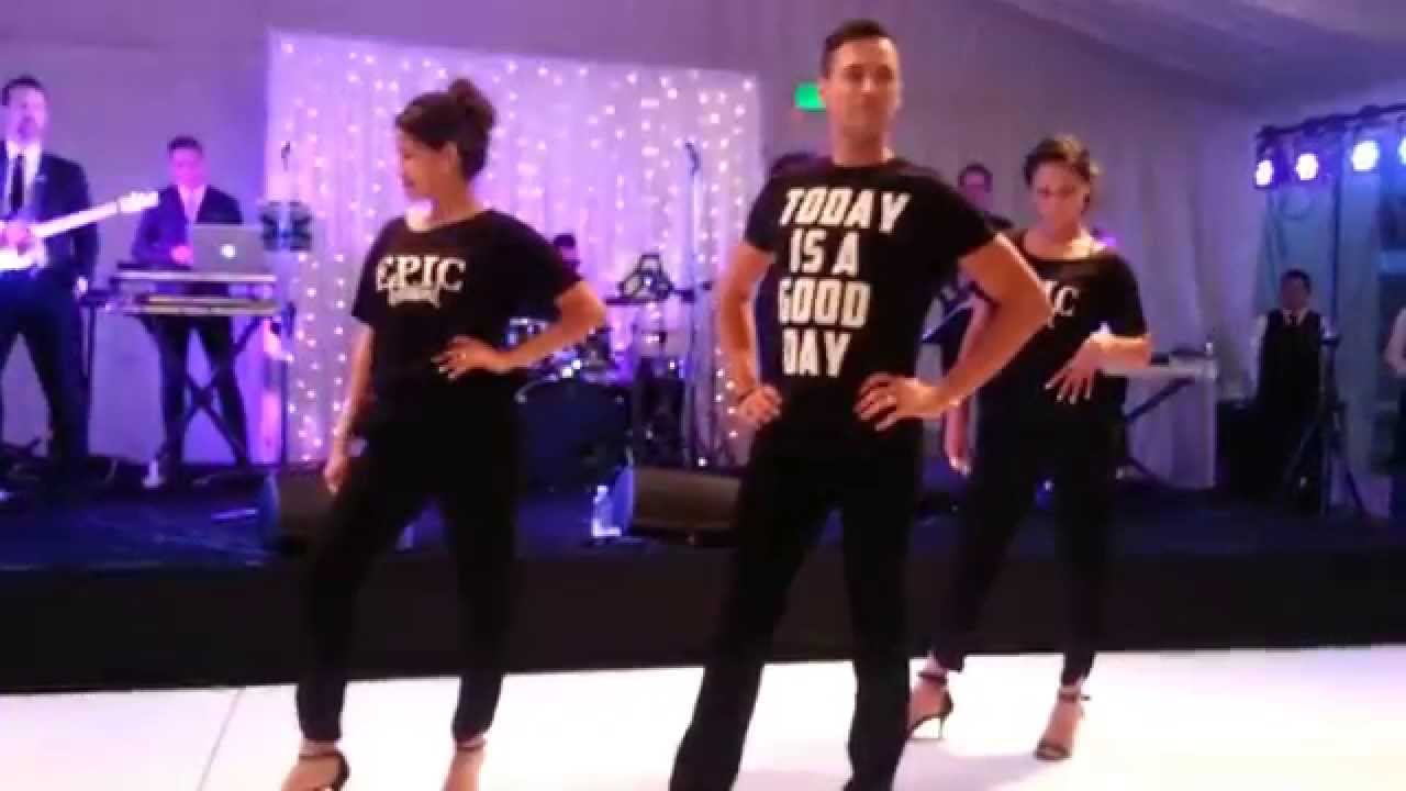 Grooms Epic Wedding Dance Off And Introduction You