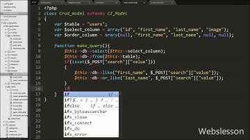 DataTables   Server side Processing in Codeigniter using Ajax HD