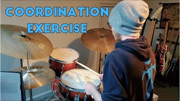 Jazz Coordination - Double Strokes (This was HARD)