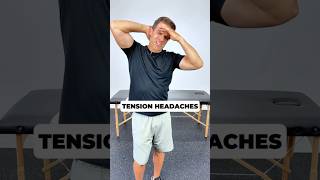 Tension Headaches - GONE! - With These 2 Exercises! #shorts