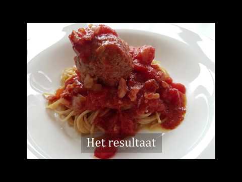 Gehaktballen in tomatensaus | Slowcooker |  Recept | (NL/BE) | Plezierindekeuken.nl