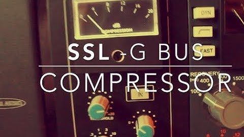 SSL G Compressor I Shred Shed