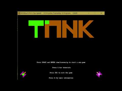 x86 Assembly Game--Tank PvP