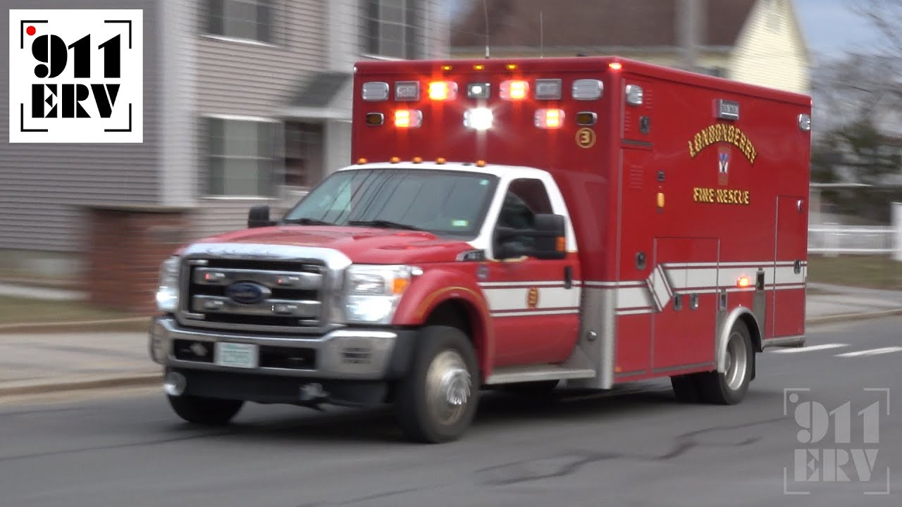 Londonderry Fire Responding | Medic 3 - YouTube
