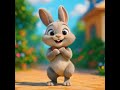 Cute Bunny Dancing! 🐰🕺 Funniest Animal Short Video