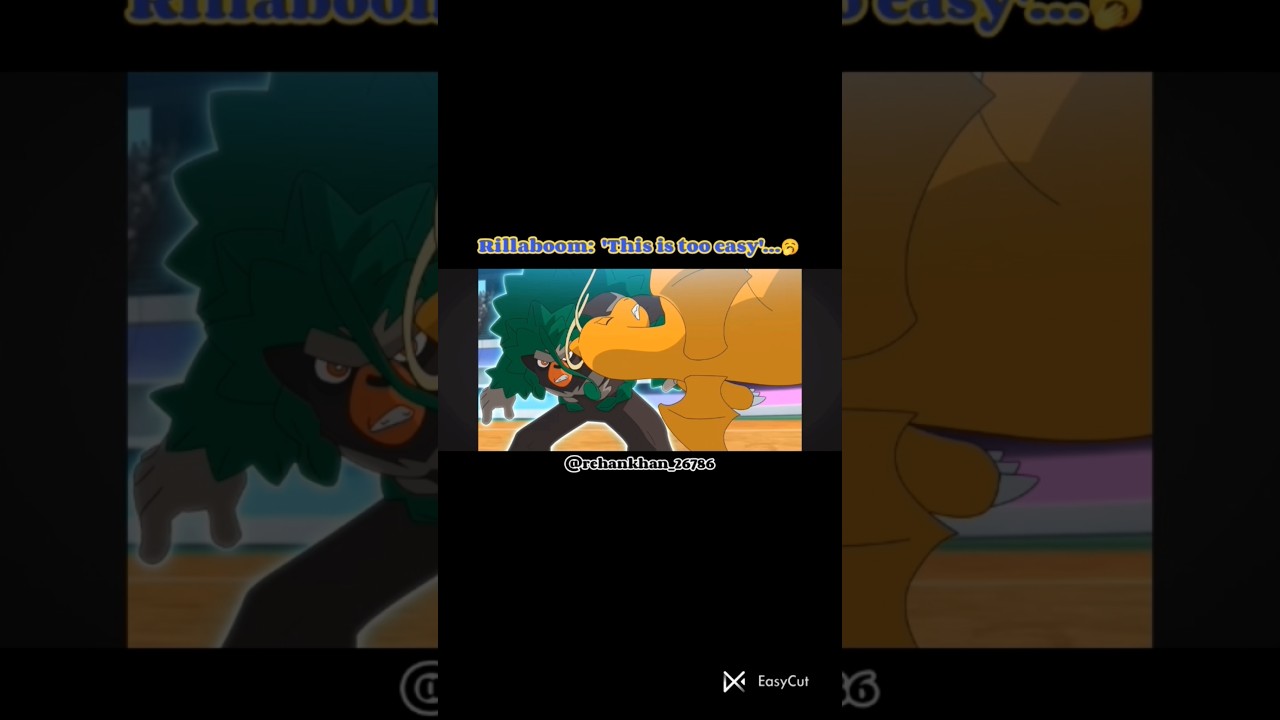 🥱Rillaboom: 'This is too easy'… Dracovish: 'Think again😈'! 