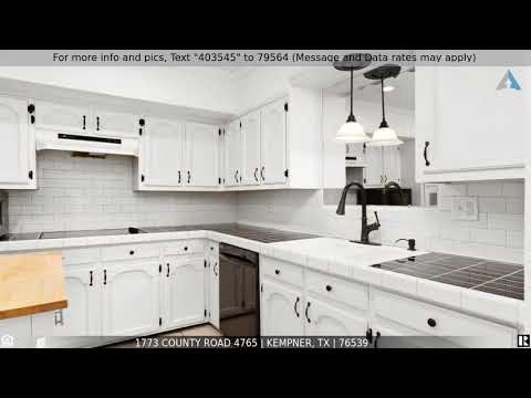 1773 County Road 4765, Kempner, TX home video tour