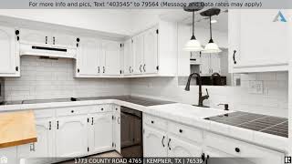 1773 County Road 4765 video tour