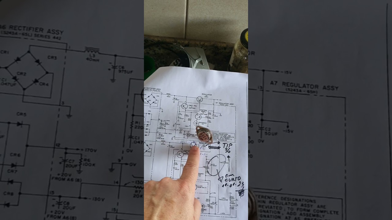 HP 5245L Electronic Counter , repair...Testing with HP654A and HP5246L....