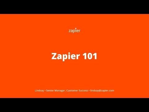 Zapier 101 - How to build automated workflows & connect your apps to each other with Zapier