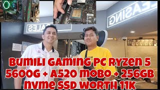 BUMILI GAMING PC RYZEN 5 5600G + A520 MOBO + 256GB NVME SSD WORTH 11000 PESOS  SA EASY PC TOUCHPOINT screenshot 1