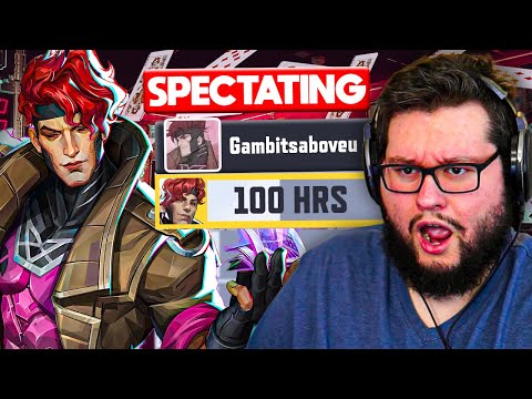 I SPECTATED THE #1 GAMBIT IN MARVEL RIVALS