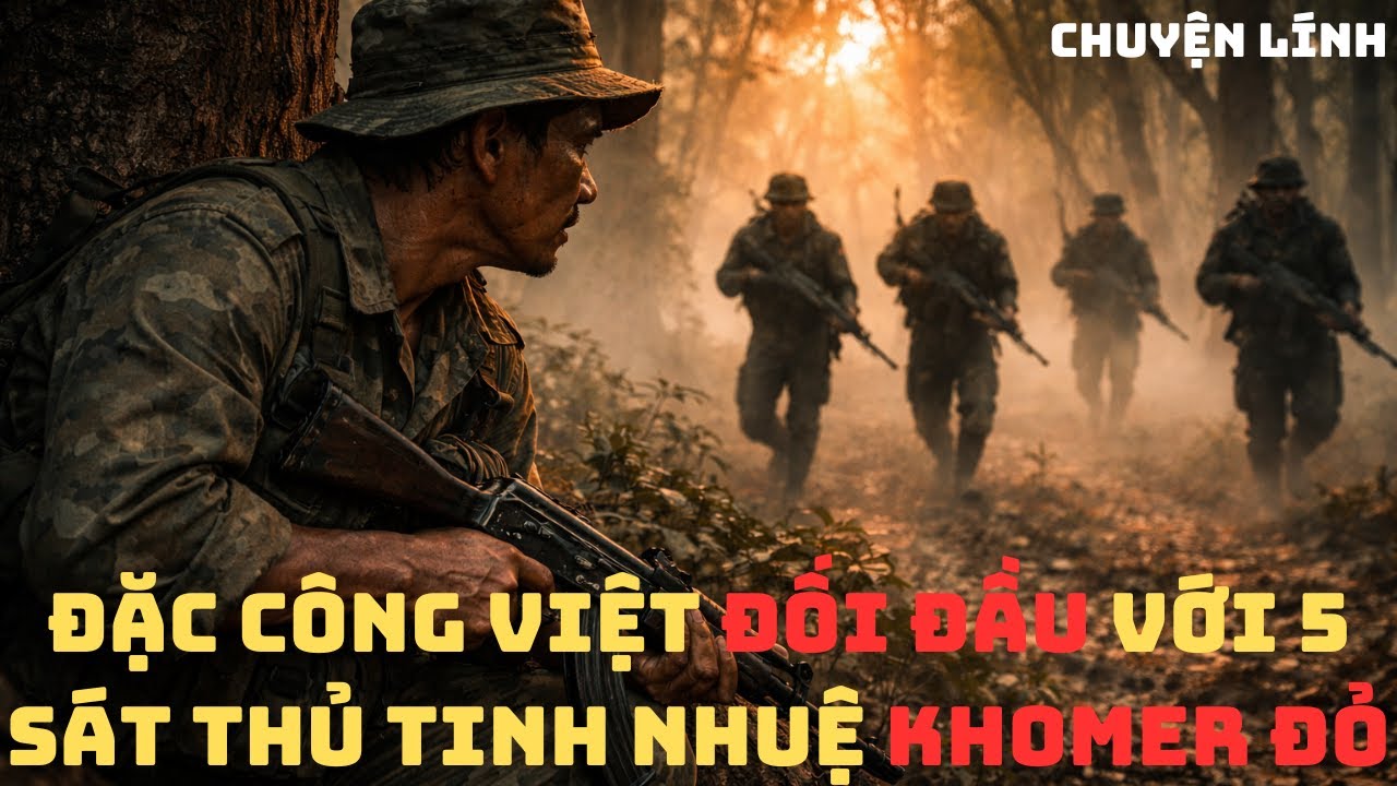 Lính Đặc Công Việt Đối Đầu Với Cận Vệ Tinh Nhuệ Khomer Đỏ..