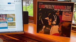 Elvis Presley | Burning Love The RCA Rehearsals 2 LP 50th Anniversary RSD release from RCA Legacy