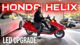 Honda Helix LED Upgrade | How to