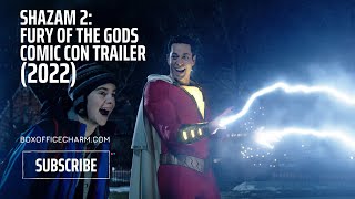 Shazam 2 Fury Of The Gods Comic Con Trailer 2022