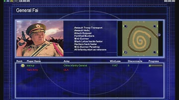 C&C Generals Zero Hour AOD (1 player only) 