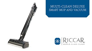 The Riccar Multi-Clean Deluxe Smart Mop and Vacuum