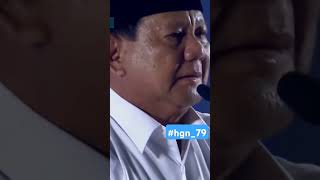 Pak Presiden Prabowo Sdanai Menangis Dalam Menydanaikan Sambutanya